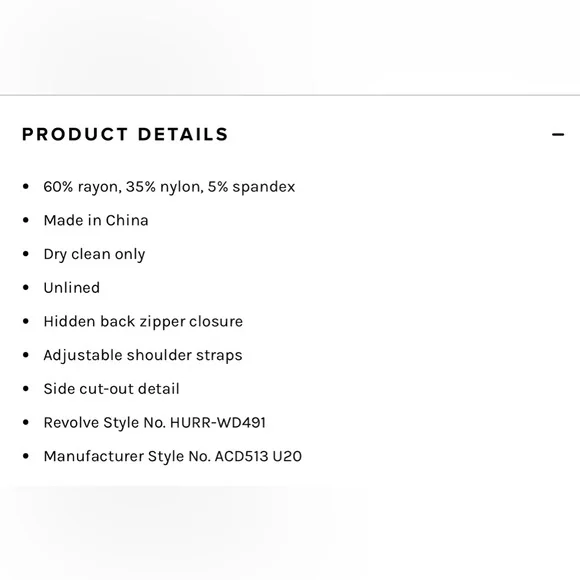 H:Ours Haydon Dress in Canary Yellow-NWT-Size Small-Sold at Revolve - Picture 7 of 7